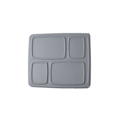 Aladdin Temp-Rite Skandia Partial Cover for Insulated Tray Server, Mauve/Ivory (10-pack), FINAL SALE