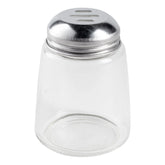 American Metalcraft Cheese Shaker, Slotted Top, 8 oz, Glass/Stainless Steel