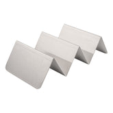 American Metalcraft Taco Holder, 2 or 3 Compartment, Stainless Steel