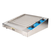 Antunes HDC-30A-9300330 Hot Dog Corral Slanted Hot Dog Roller Grill, 30 Hot Dogs, 120V