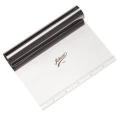 Ateco Bench Scraper with Measurements, Stainless Steel
