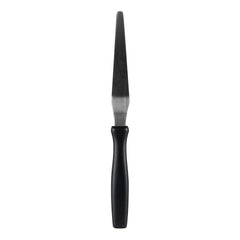 Ateco Tapered Offset Spatula, 4.75" Blade, Black Plastic Handle