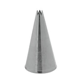 Ateco Open Star Piping Tip, Stainless Steel