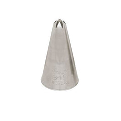 Ateco Closed Star Piping Tip, Stainless Steel