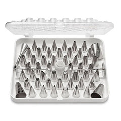 Ateco 55 Piece Piping Tip/Decorating Tube Set