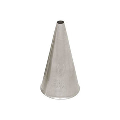 Ateco Plain Piping Tip, Stainless Steel