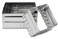 Ateco 6 Piece Double Sided Square Cutter Set, Stainless Steel