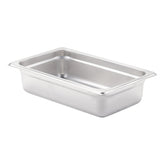 Browne 1/4 Size Food Pan, 24 Gauge Stainless Steel