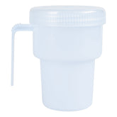 BIOS Spill Proof Kennedy Cup with Screw On Lid and Handle, 7 oz, Assorted Colours