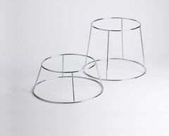 American Metalcraft Round Display Pizza Stand, Stainless Steel