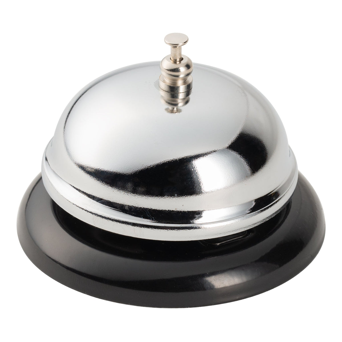 Browne Call Bell, 3", Nickel-Plated