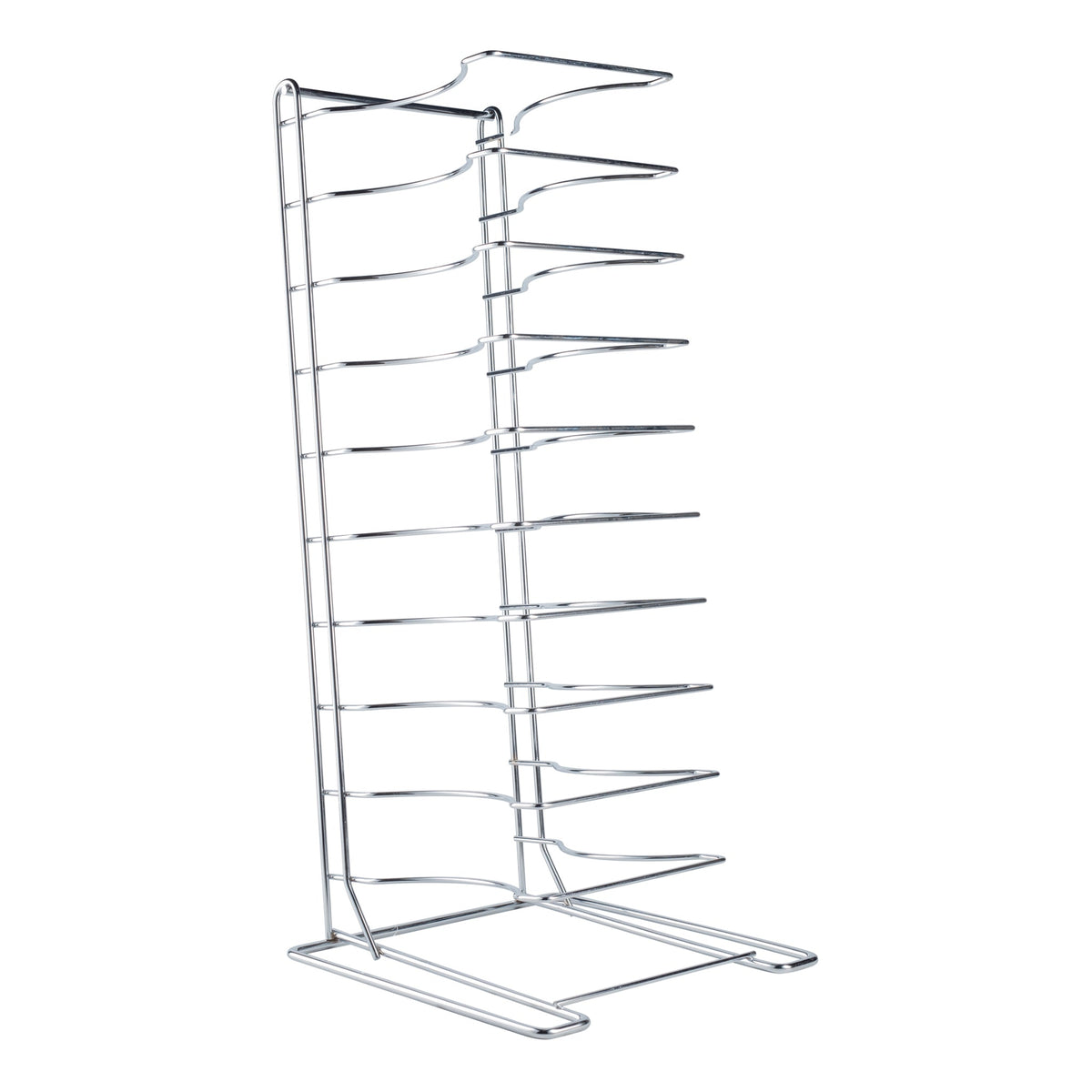 American Metalcraft Pizza Pan Storage Rack, 11 Shelves