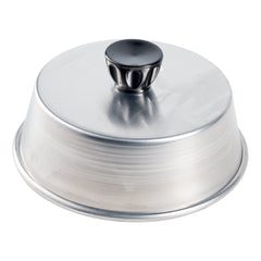 American Metalcraft Basting Cover with Bakelite Knob, 2" High, Aluminum