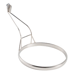 American Metalcraft Egg Ring with Coil Handle, Chrome Plated