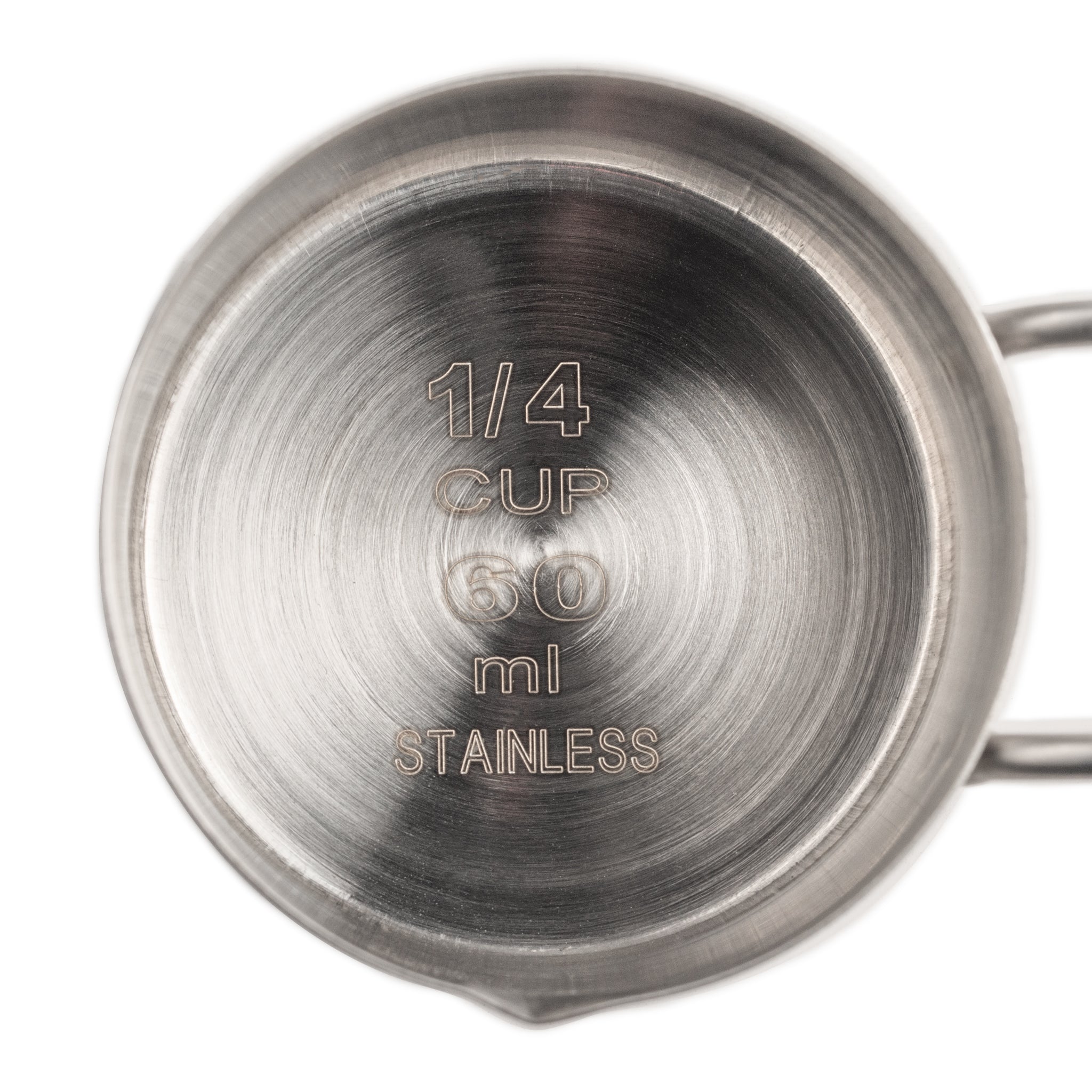 American Metalcraft Short Wire Handled Measuring Cup, Stainless Steel