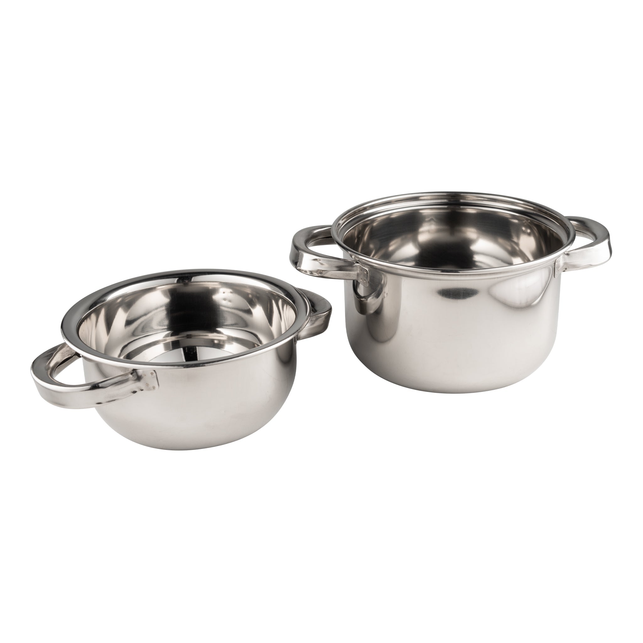 American Metalcraft Mussel Server with Lid, 64 oz, Stainless Steel