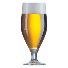 Arcoroc Footed Beer Cervoise Glass, 16.5 oz (24-pack)