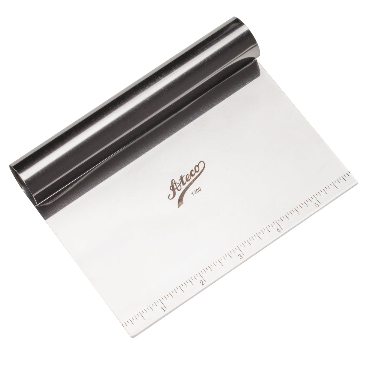 Ateco Bench Scraper with Measurements, Stainless Steel