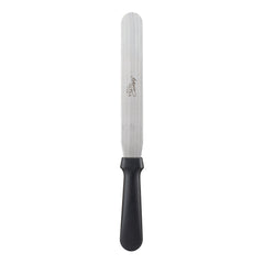 Ateco Straight Spatula, Black Plastic Handle
