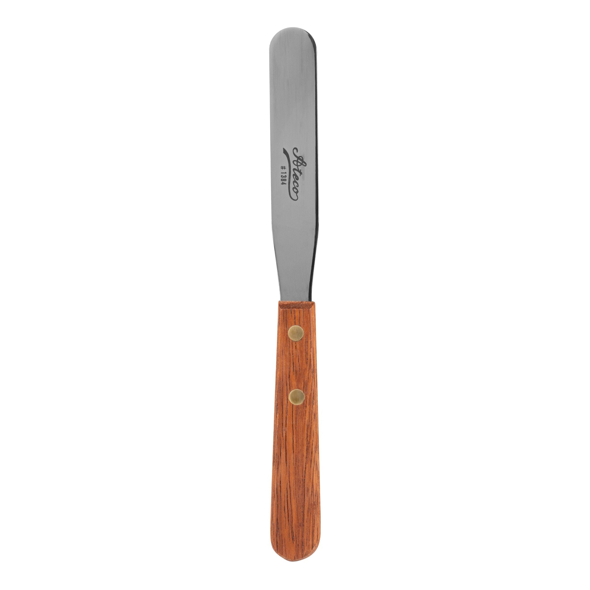 Ateco Straight Spatula, Wood Handle