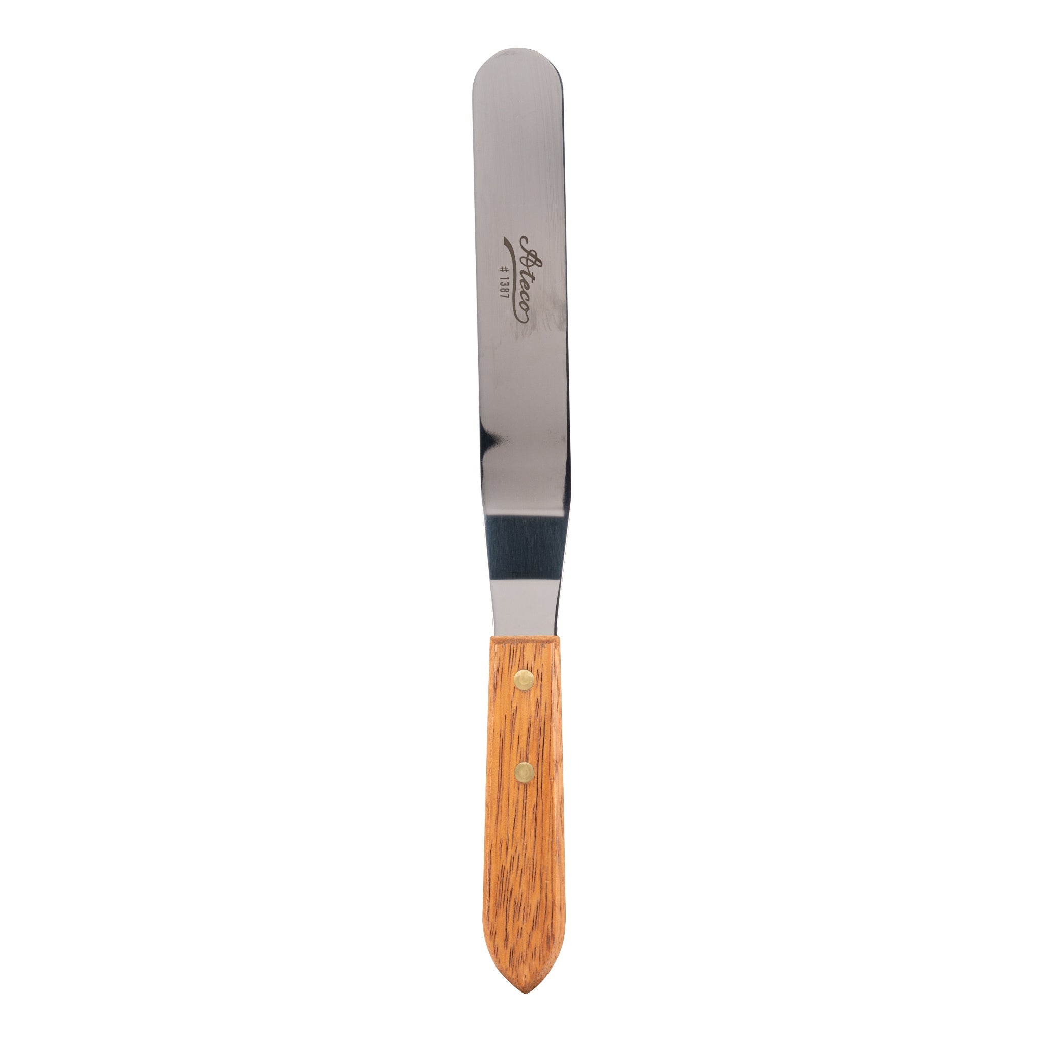 Ateco Offset Spatula, Wood Handle