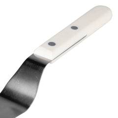 Ateco Offset Spatula, White POM Handle, 4.5", FINAL SALE