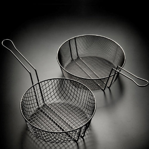 American Metalcraft Fine Mesh Culinary Basket, 8", Tinned Steel