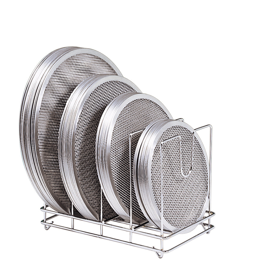 American Metalcraft Pizza Screen Storage Rack, Chrome-Plated Steel