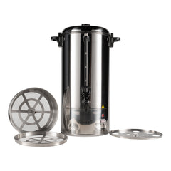 Boswell PC190C Coffee Percolator / Urn, 100 Cup, Stainless Steel, 120V