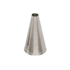Ateco Plain Piping Tip, Stainless Steel