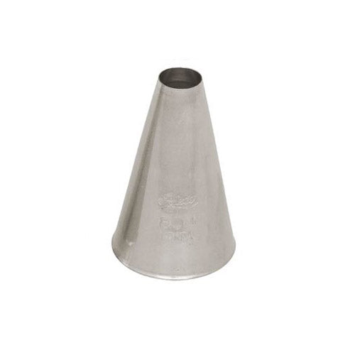 Ateco Plain Piping Tip, Stainless Steel