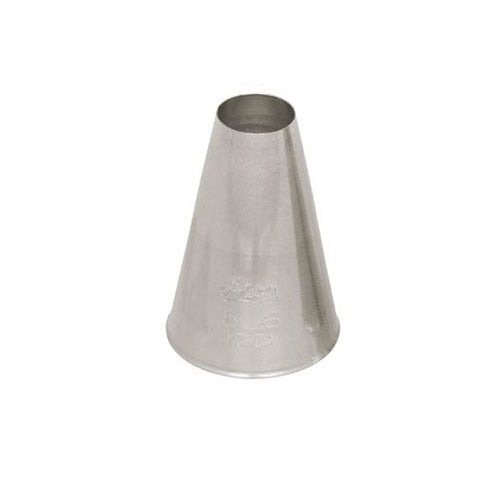 Ateco Plain Piping Tip, Stainless Steel