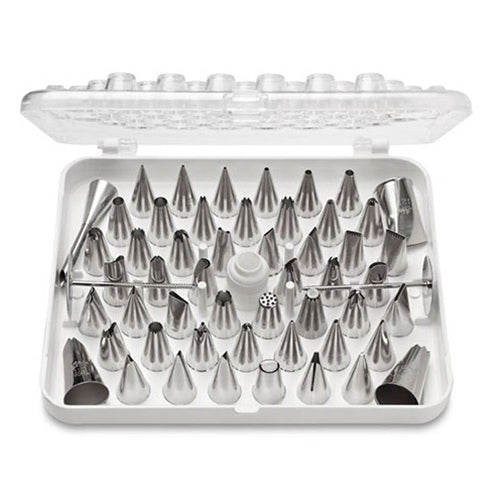 Ateco 55 Piece Piping Tip/Decorating Tube Set