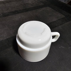 Arcoroc Stackable Mug, 6.25 oz, White (48-pack), FINAL SALE