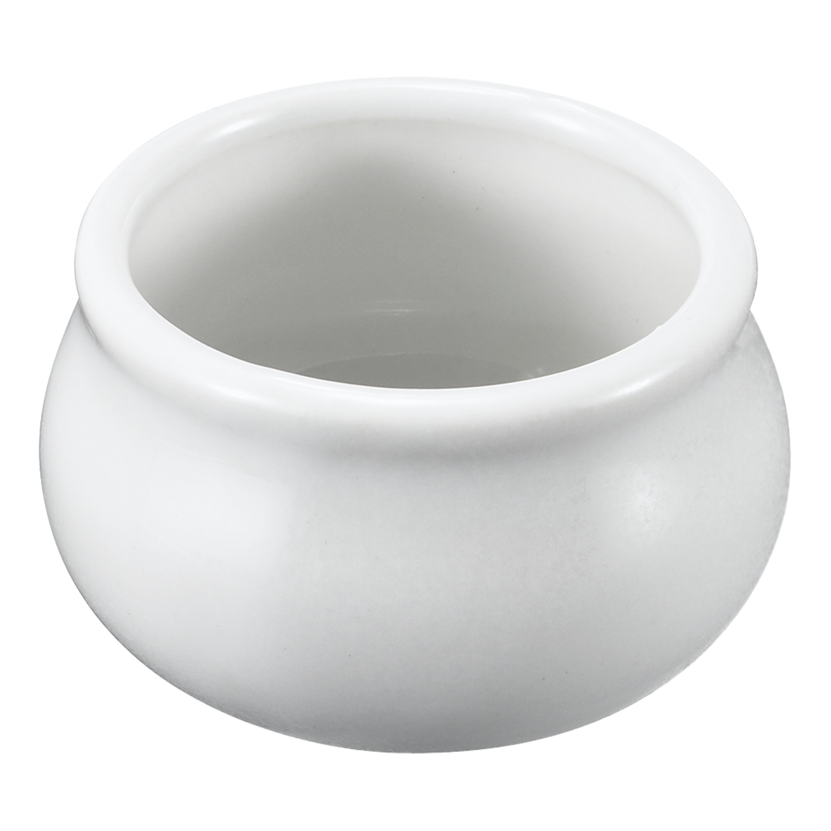 Browne Butter Pot, 2 oz, White
