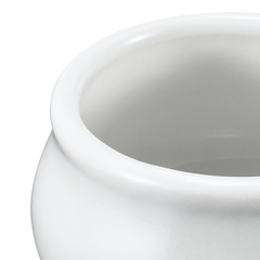 Browne Butter Pot, 2 oz, White