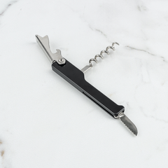 Browne Bar Mate Corkscrew, 4.5", Black