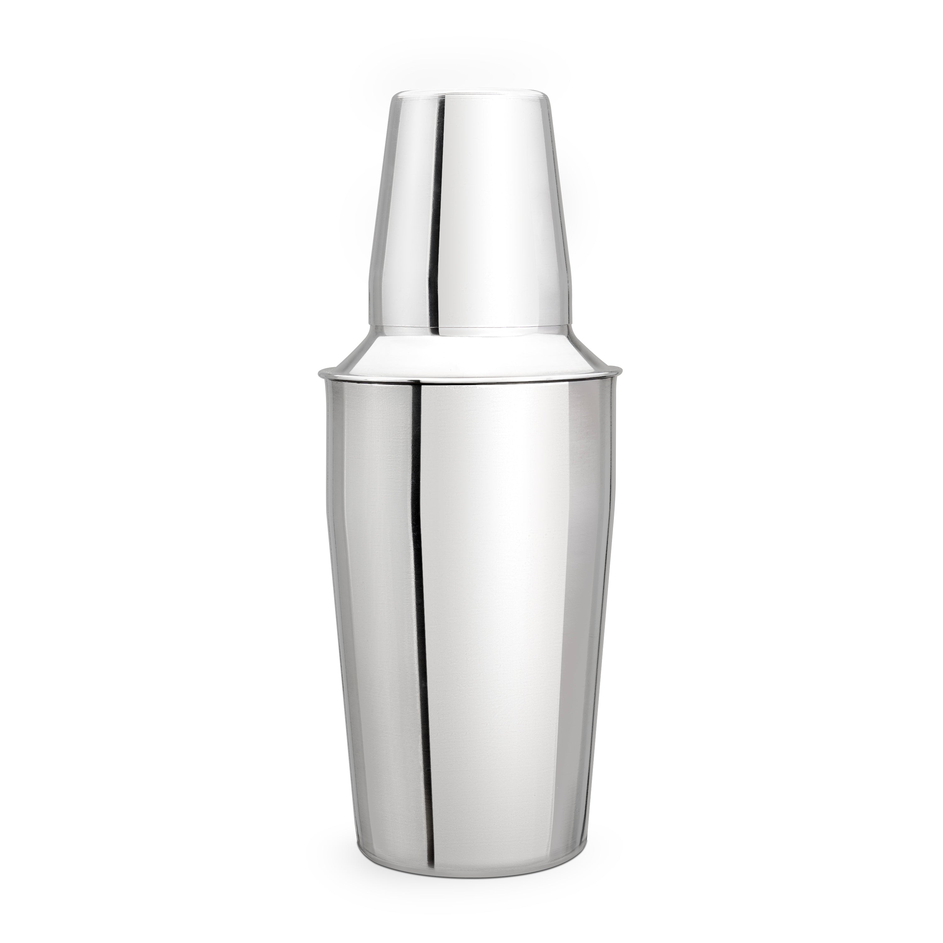 Browne Cocktail Shaker 3 Piece Set, Stainless Steel