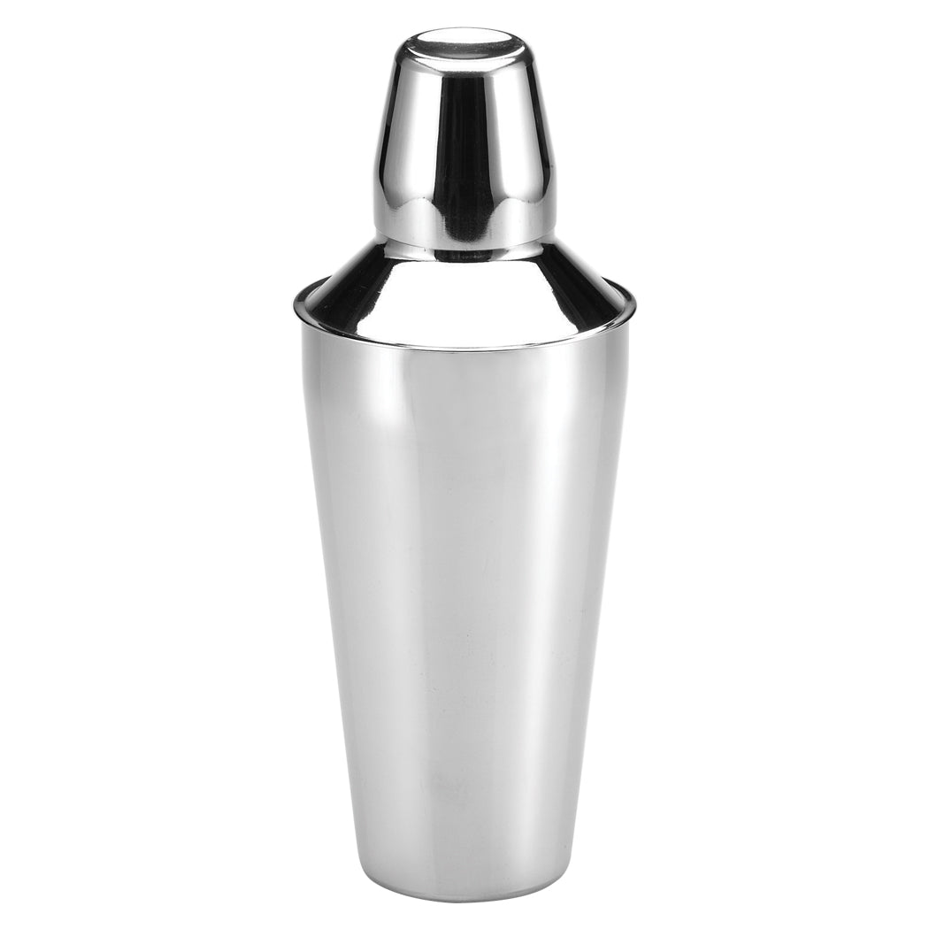 Browne Cocktail Shaker 3 Piece Set, Stainless Steel