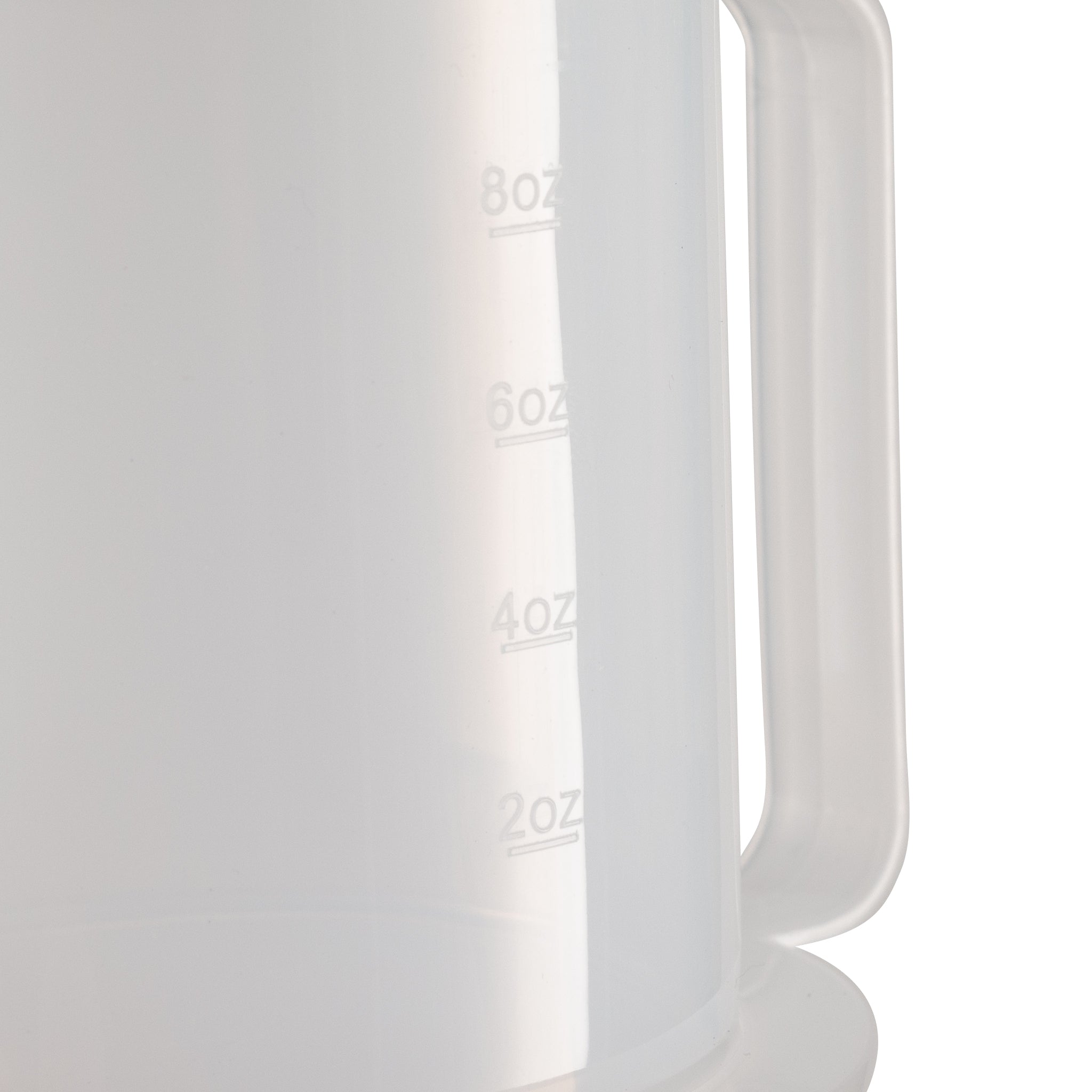 BIOS Transparent Mug with 2 Handles, 9 oz, Clear