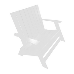 Beaver Springs Modern Adirondack Bench