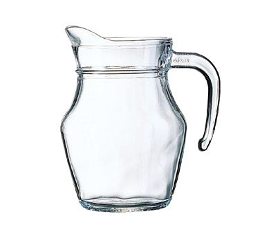 Arcoroc Glass Pitcher w Pour Lip, 16 oz