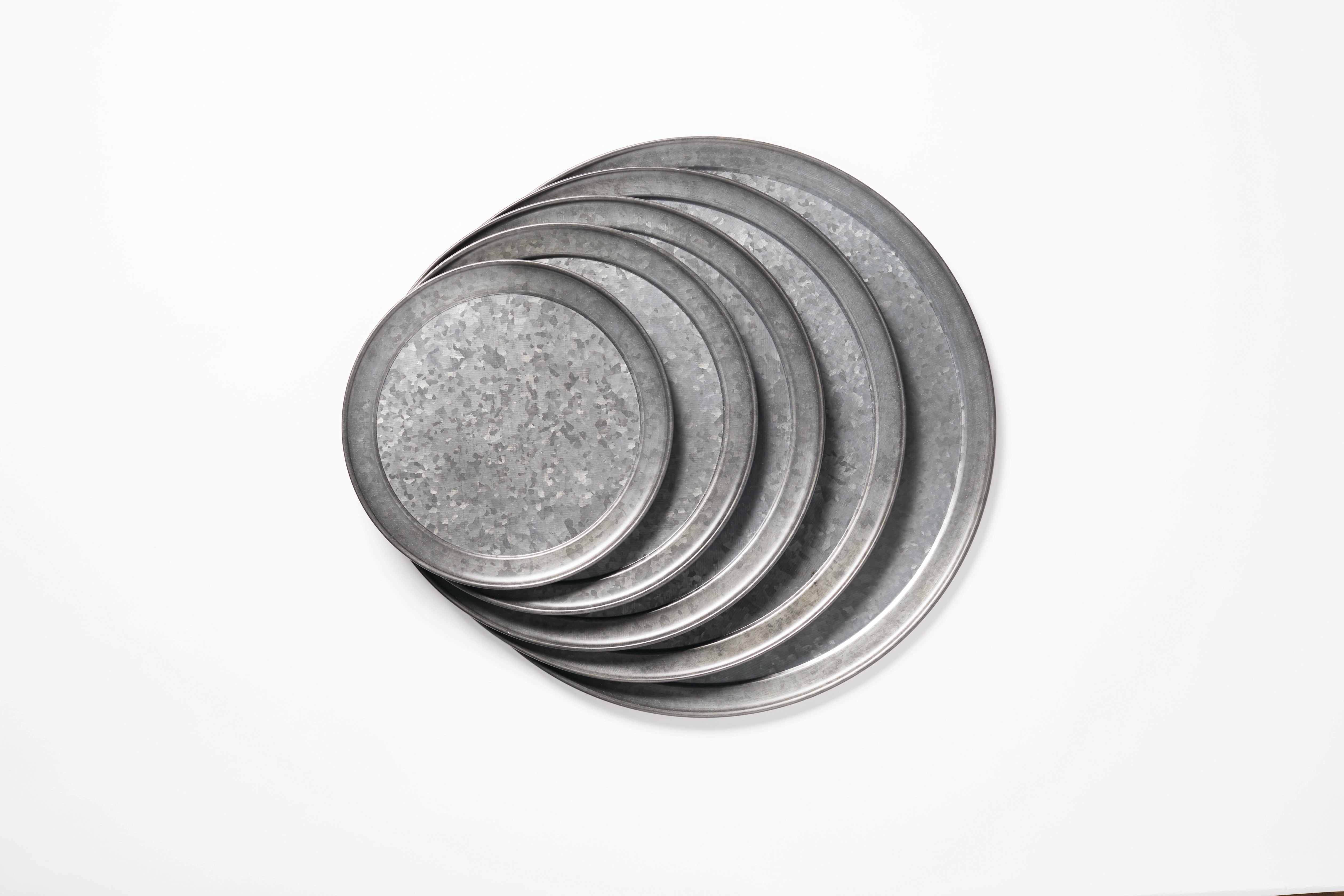 American Metalcraft Wide Rim Pizza Pan, Onyx Galvanized, FINAL SALE
