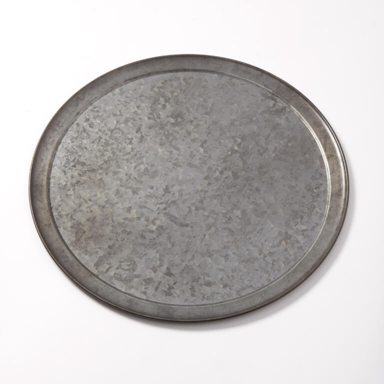 American Metalcraft Wide Rim Pizza Pan, Onyx Galvanized, FINAL SALE
