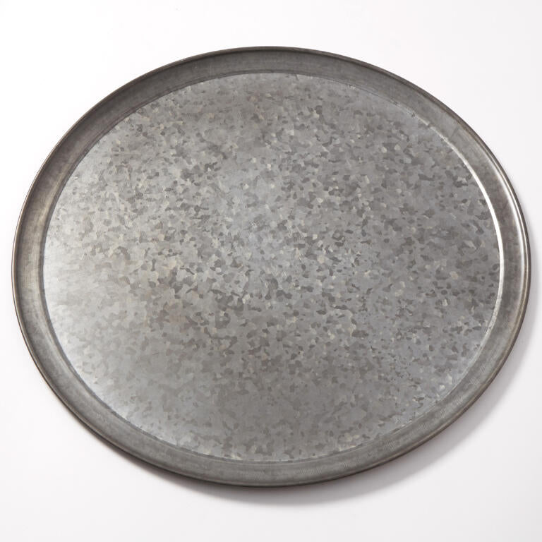 American Metalcraft Wide Rim Pizza Pan, Onyx Galvanized, FINAL SALE