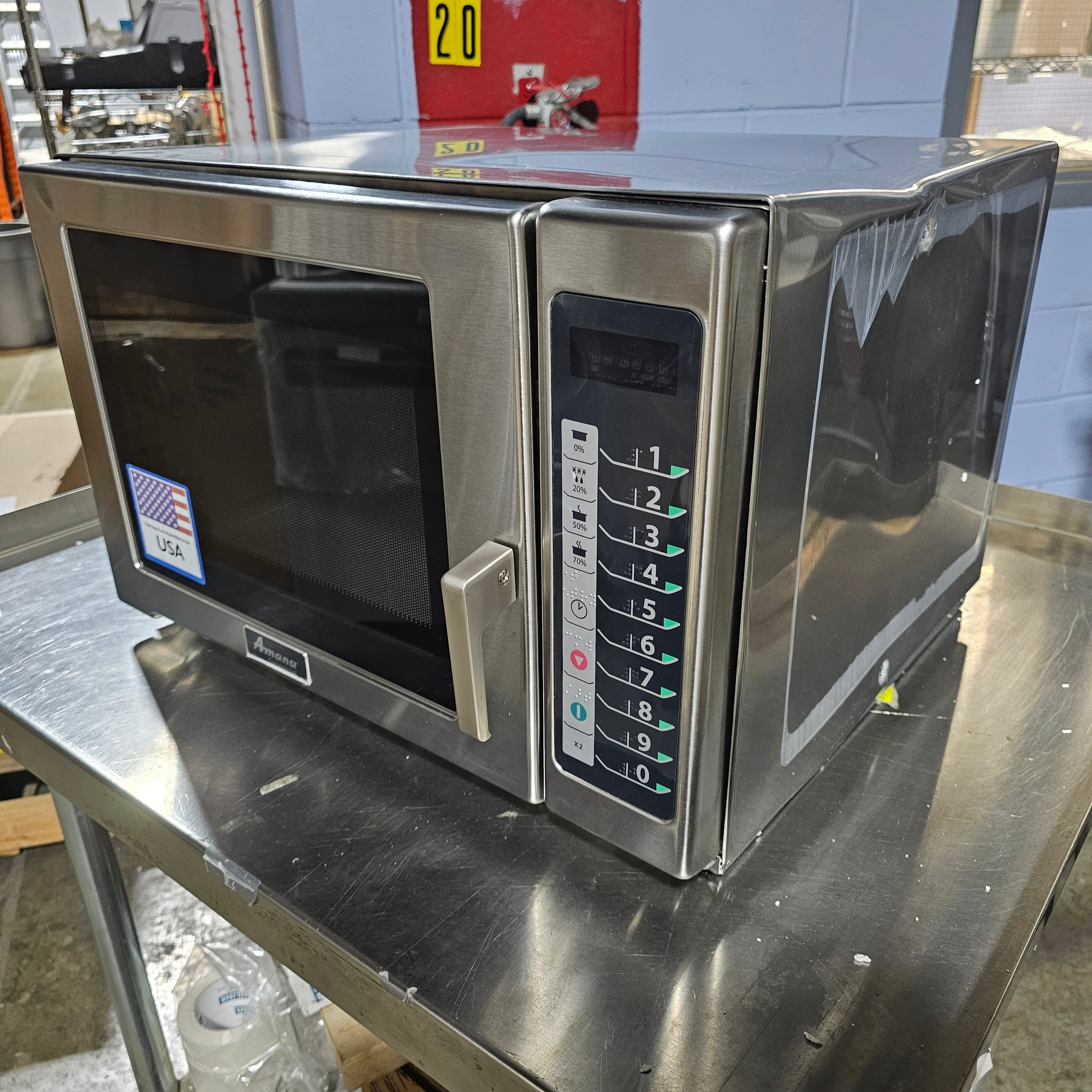 Amana RFS18TS Commercial Microwave Oven, 1800 W, 208/240V, SCRATCH & DENT FINAL SALE
