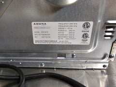 Amana RFS18TS Commercial Microwave Oven, 1800 W, 208/240V, SCRATCH & DENT FINAL SALE