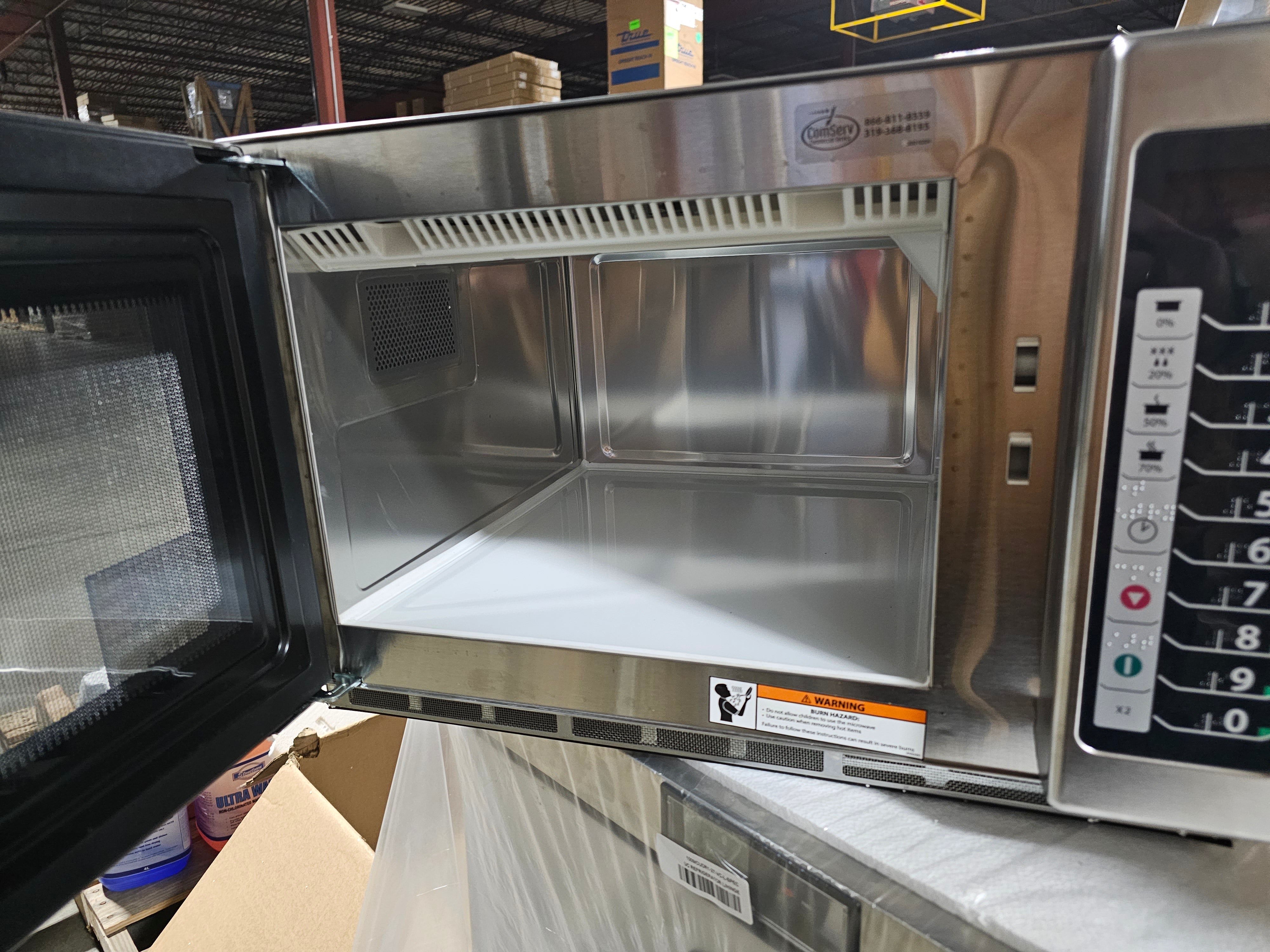 Amana RFS18TS Commercial Microwave Oven, 1800 W, 208/240V, SCRATCH & DENT FINAL SALE
