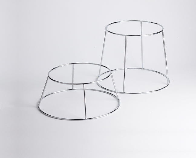 American Metalcraft Round Display Pizza Stand, Stainless Steel