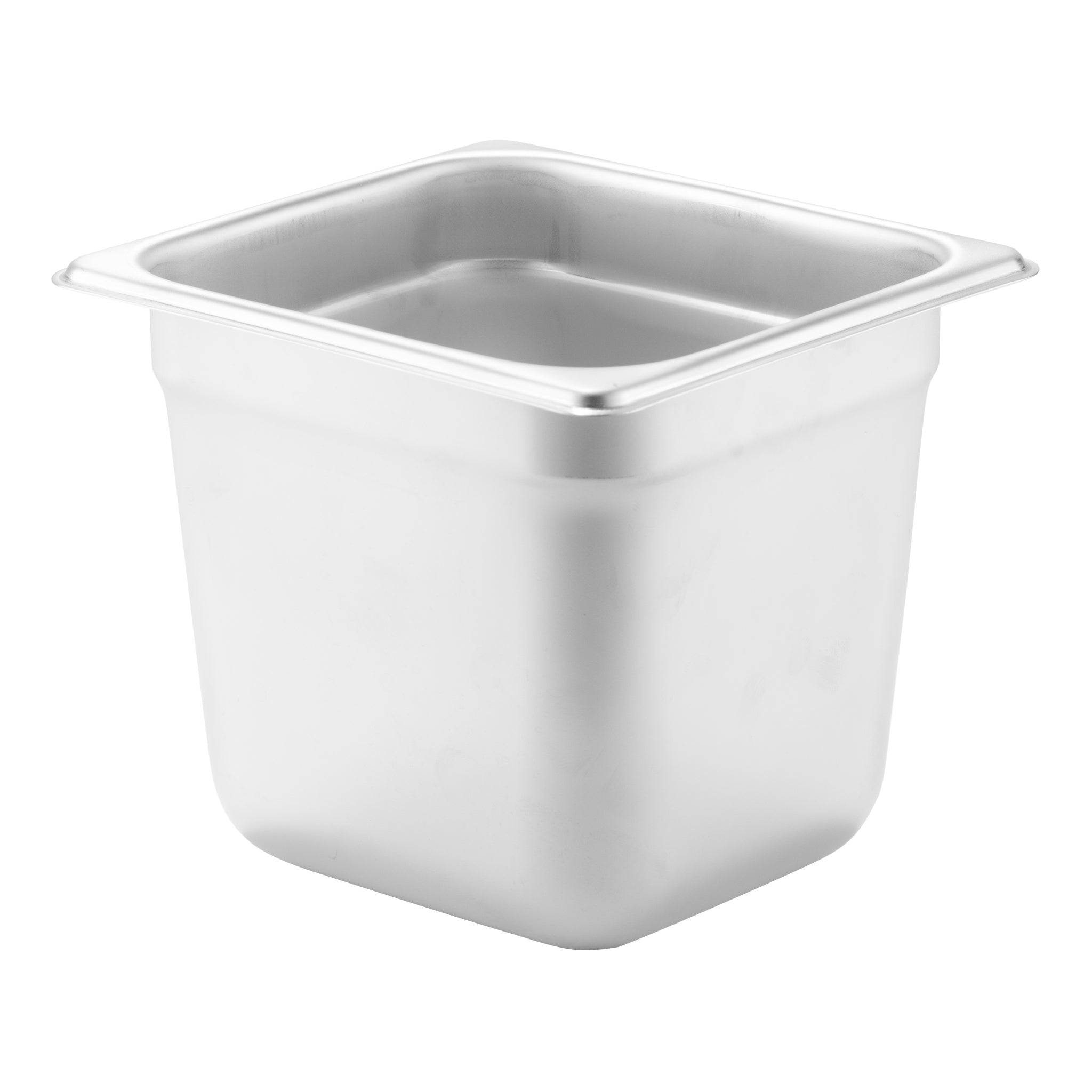 Browne 1/6 Size Food Pan, 24 Gauge Stainless Steel